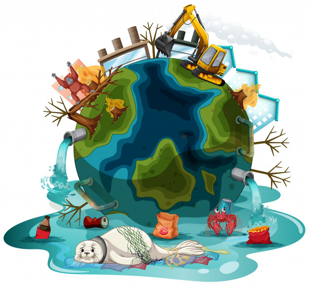Ciências 3º Ano Fundamental - Desequilíbrio ecológico e a ação humana, poluição, extinção das espécies.