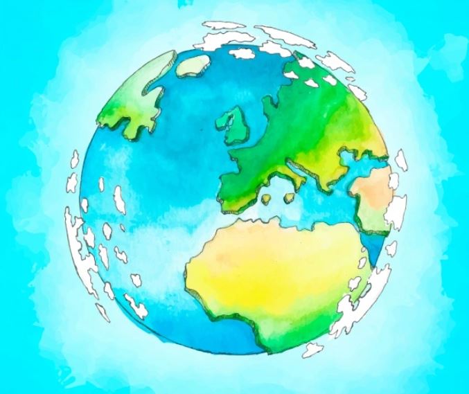 Geografia 9º Ano Fundamental - O relevo do continente europeu e os rios e mares da Europa.