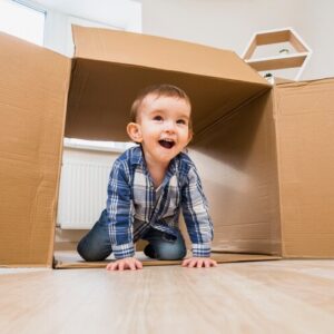 Plano de Aula Educação Infantil 1 – Brincando em um circuito com caixas de papelão