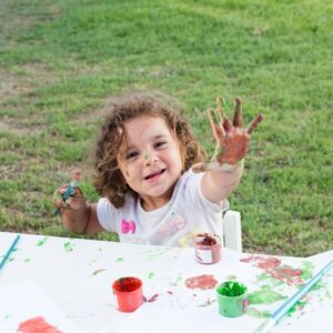 Plano de Aula Educação Infantil 2 – Pintura com diversos suportes e instrumentos na área externa da escola